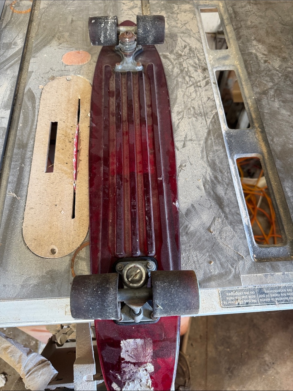 Nash vintage 70’s acrylic skateboard